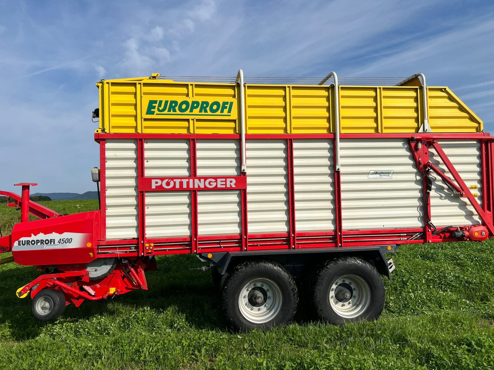 Ladewagen des Typs Pöttinger Europrofi 4500, Gebrauchtmaschine in Hessisch Oldendorf (Bild 1)