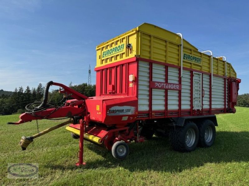 Ladewagen a típus Pöttinger EUROPROFI 5000 D, Gebrauchtmaschine ekkor: Münzkirchen (Kép 1)