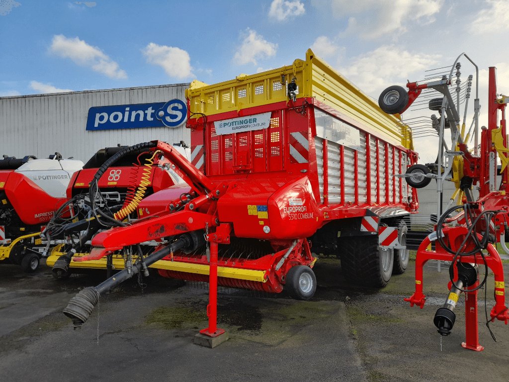 Ladewagen от тип Pöttinger Europrofi 5510 combiline, Gebrauchtmaschine в Neufchâtel-en-Bray (Снимка 11)