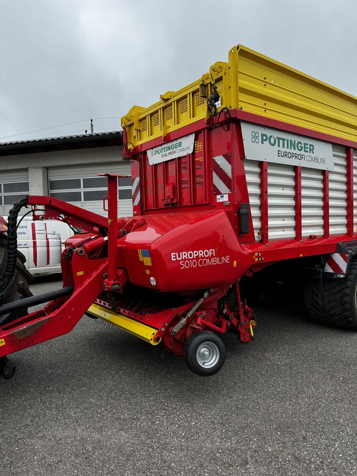 Ladewagen des Typs Pöttinger Europrofi Combiline 5010 D, Gebrauchtmaschine in Traberg (Bild 7)