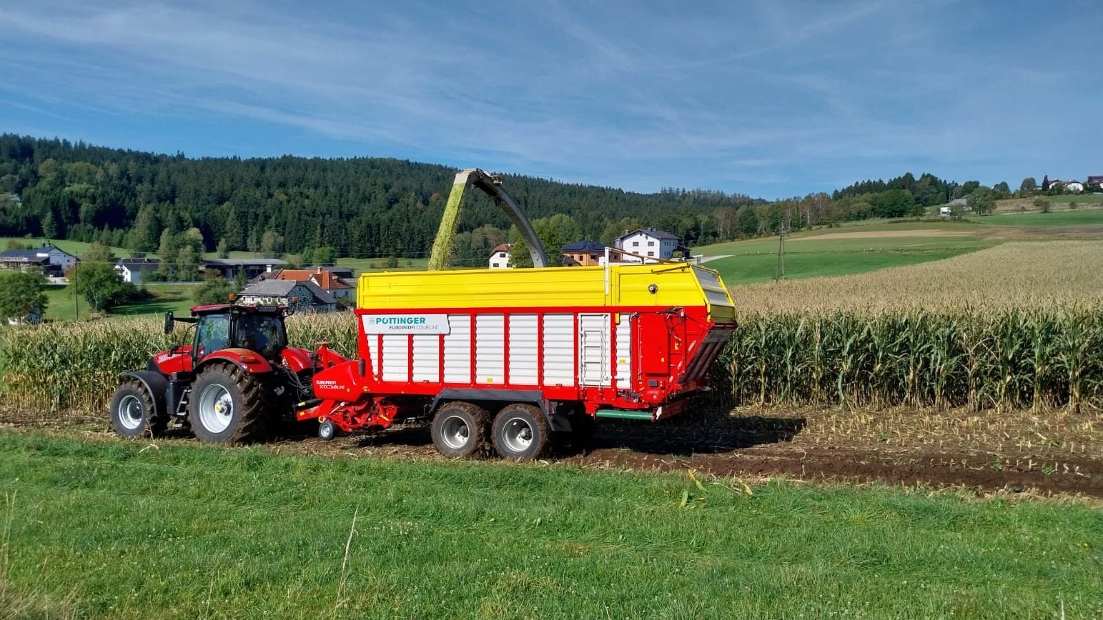 Ladewagen des Typs Pöttinger Europrofi Combiline 5010 D, Gebrauchtmaschine in Traberg (Bild 3)