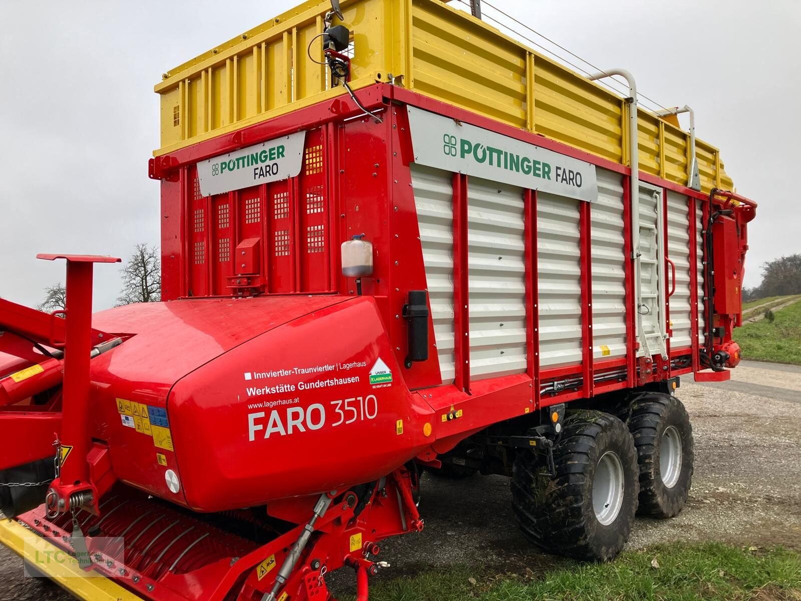 Ladewagen типа Pöttinger Faro 3510 D, Gebrauchtmaschine в Redlham (Фотография 1)