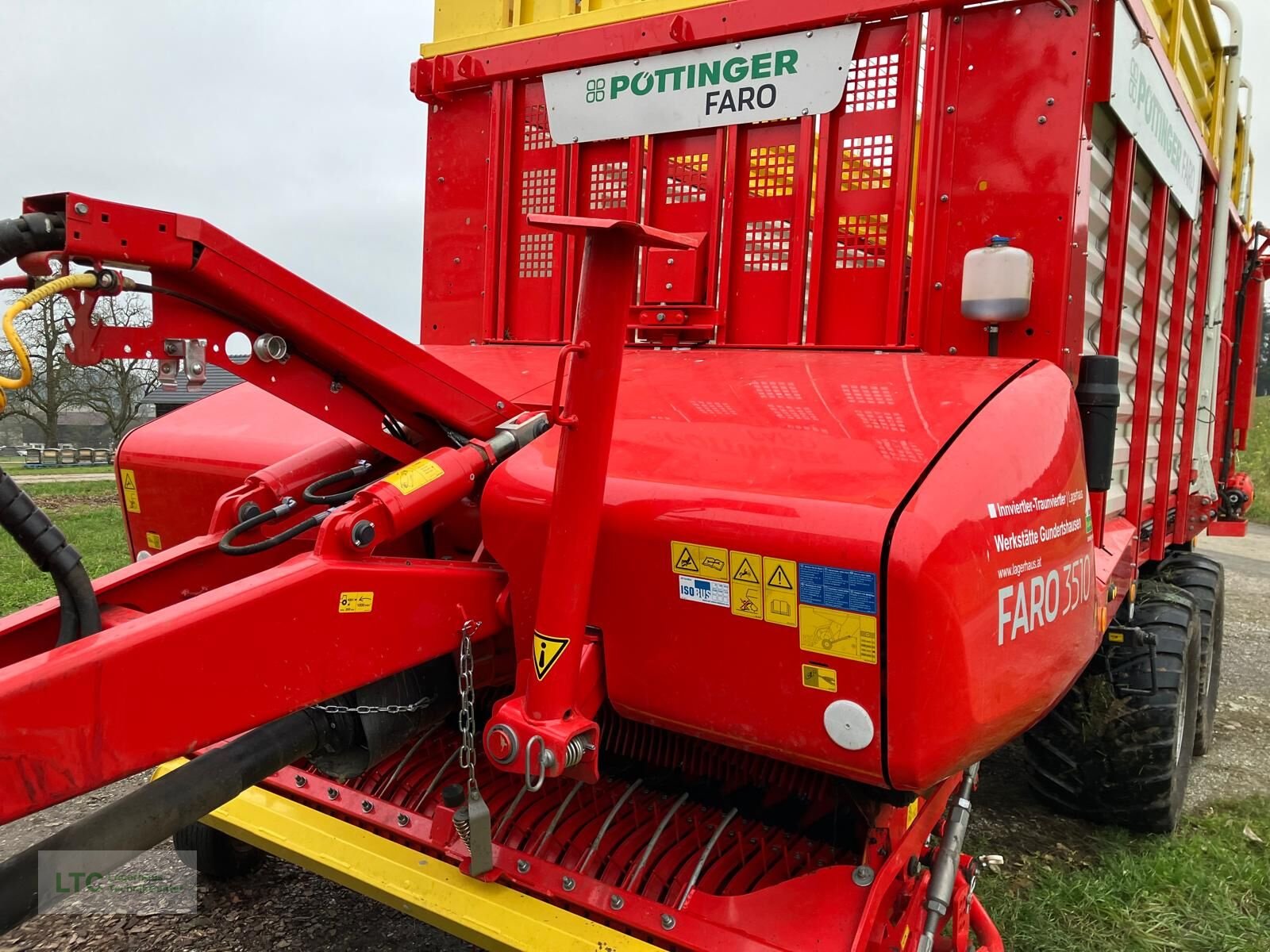 Ladewagen типа Pöttinger Faro 3510 D, Gebrauchtmaschine в Redlham (Фотография 11)