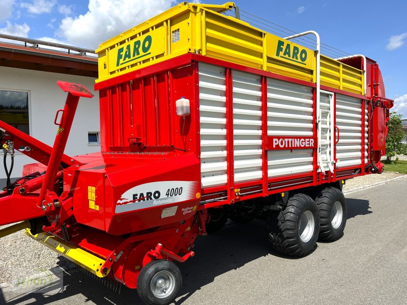 Ladewagen des Typs Pöttinger Faro 4000 D im Topzustand nur 595 Fuhren / 188 Stunden !!!, Gebrauchtmaschine in Burgrieden (Bild 1)