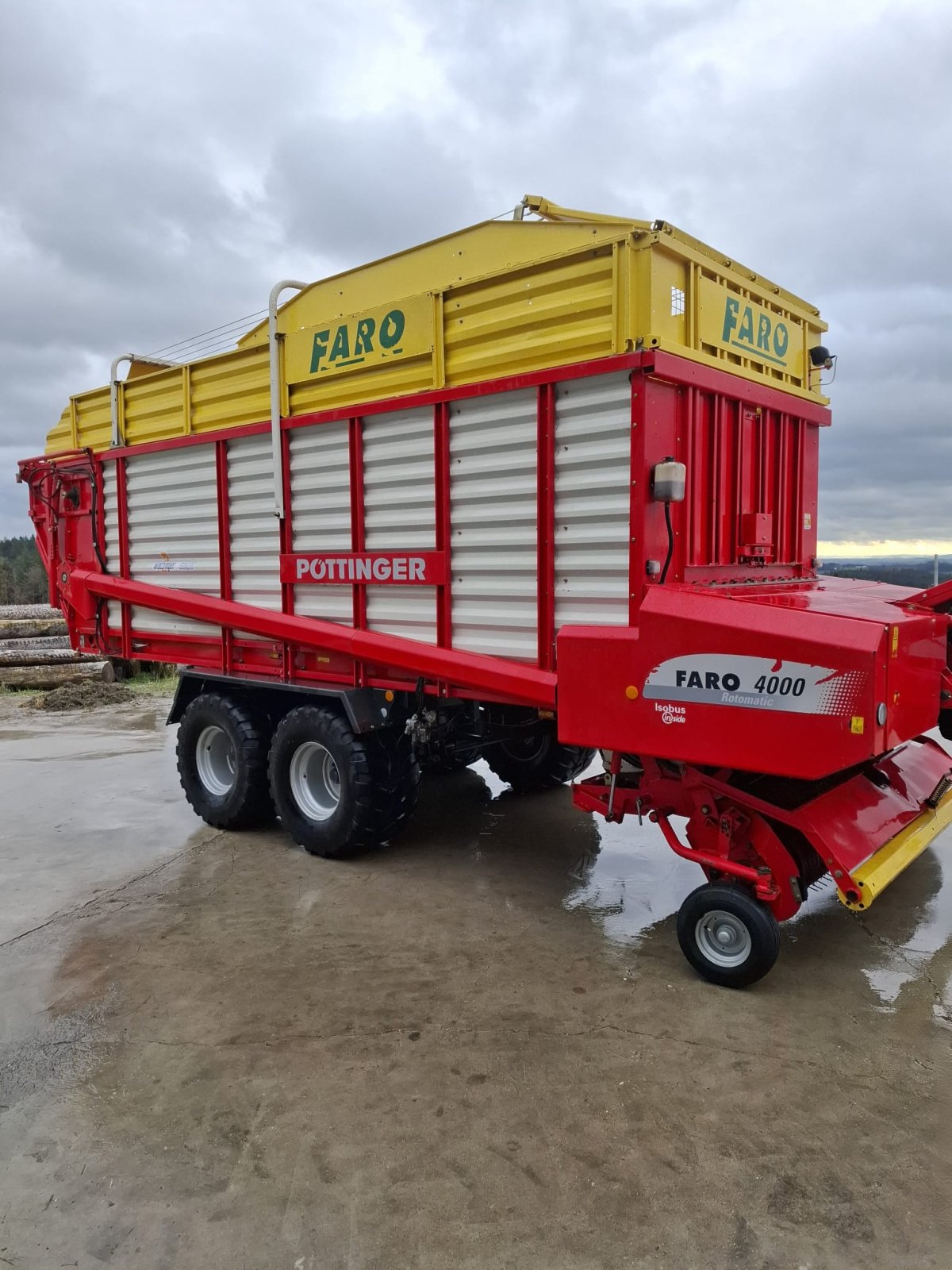 Ladewagen du type Pöttinger Faro 4000, Gebrauchtmaschine en Schardenberg (Photo 1)