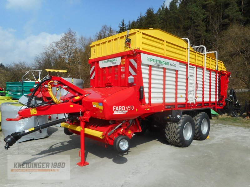 Ladewagen a típus Pöttinger Faro 4510 D, Neumaschine ekkor: Altenfelden (Kép 1)