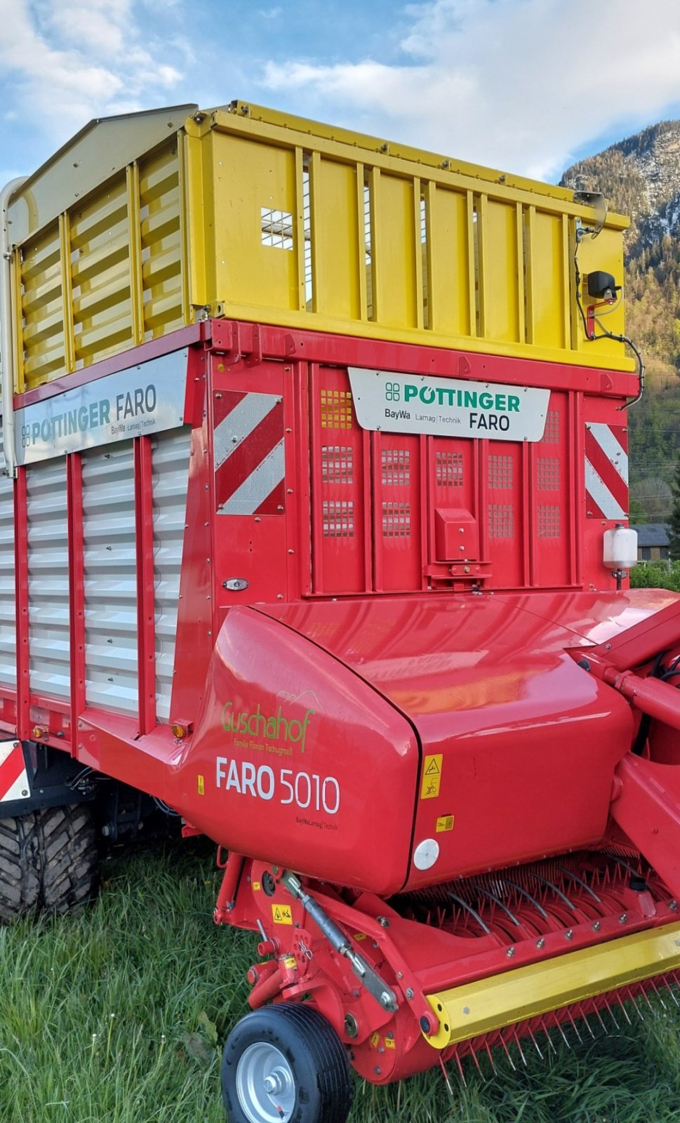 Ladewagen του τύπου Pöttinger Faro 5010, Gebrauchtmaschine σε Bürs (Φωτογραφία 2)