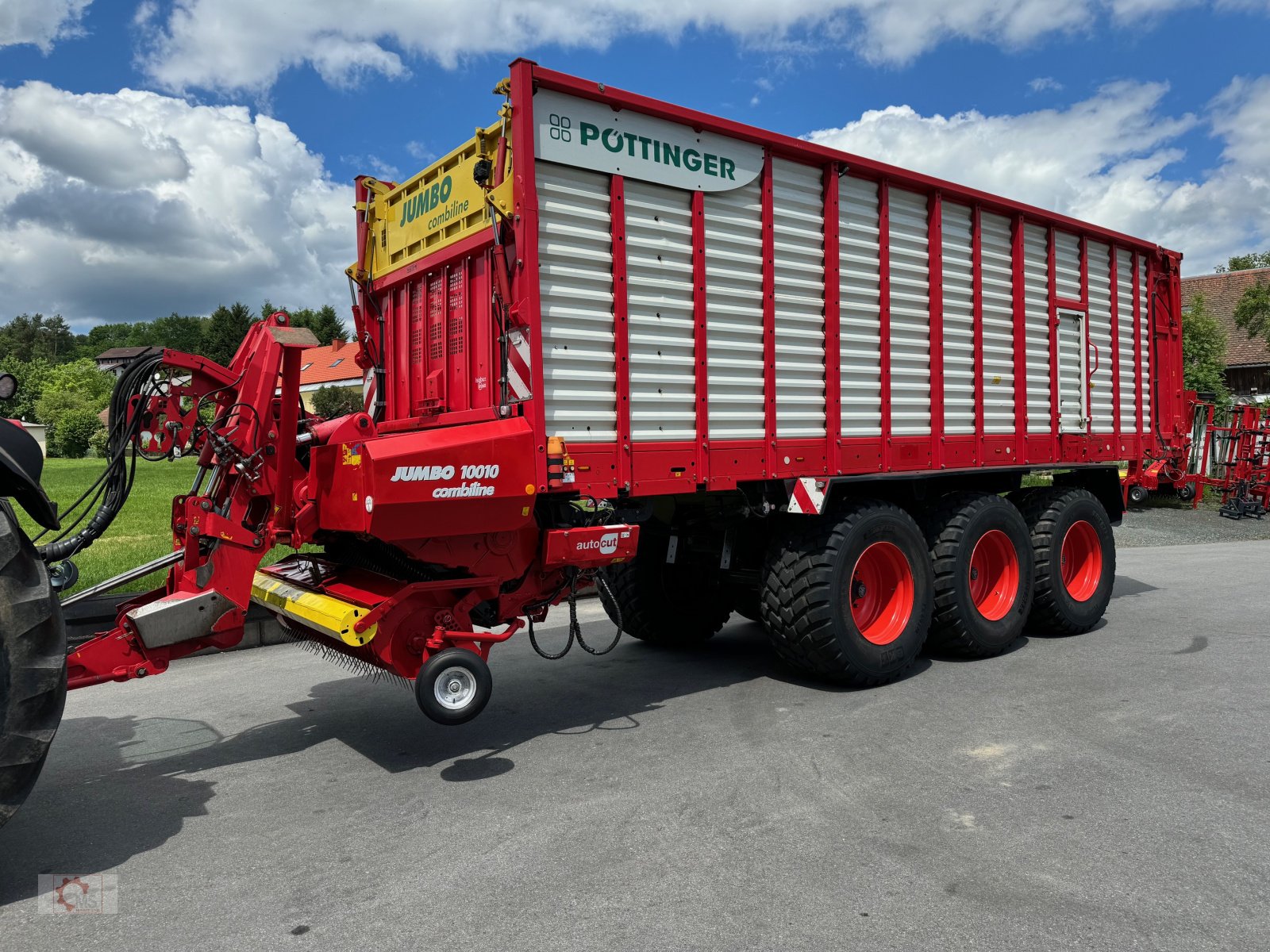 Ladewagen tipa Pöttinger Jumbo 10010 Combiline Hydraulisches Fahrwerk, Gebrauchtmaschine u Tiefenbach (Slika 11)