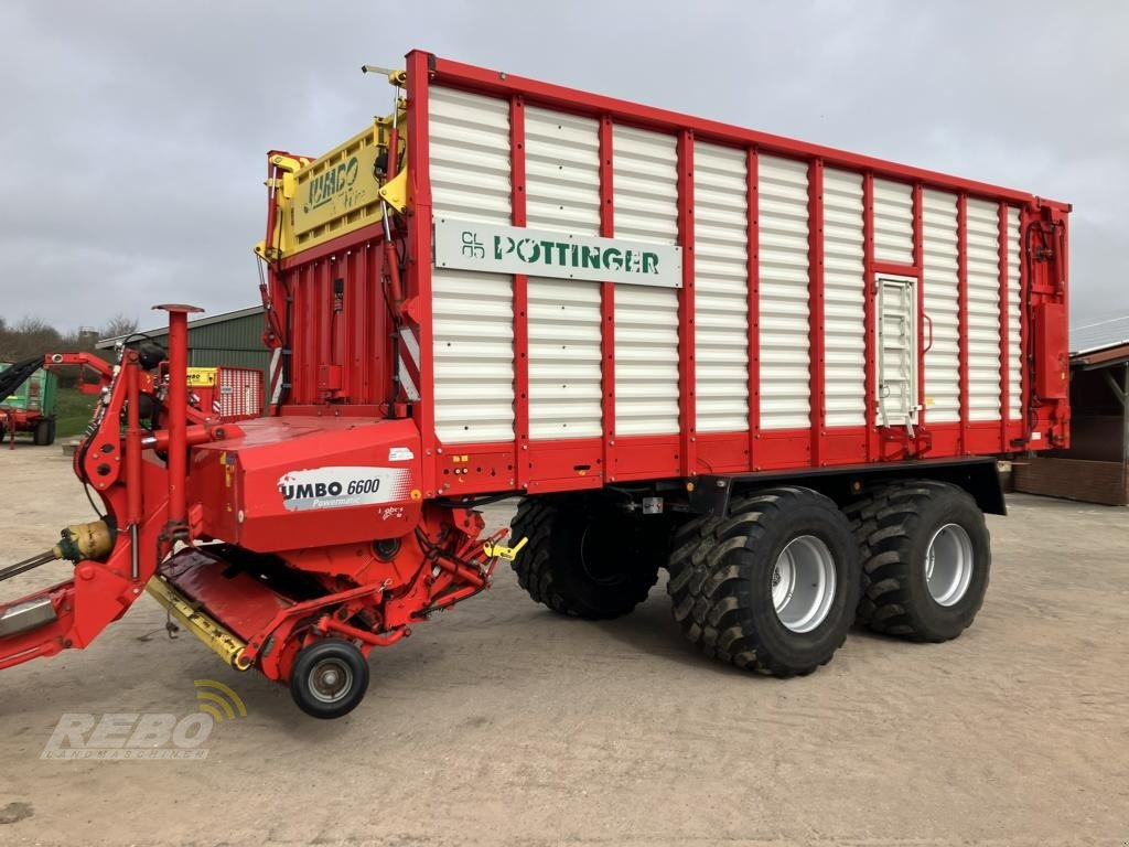 Ladewagen del tipo Pöttinger Jumbo 6600 D Combi, Gebrauchtmaschine In Albersdorf (Immagine 1)