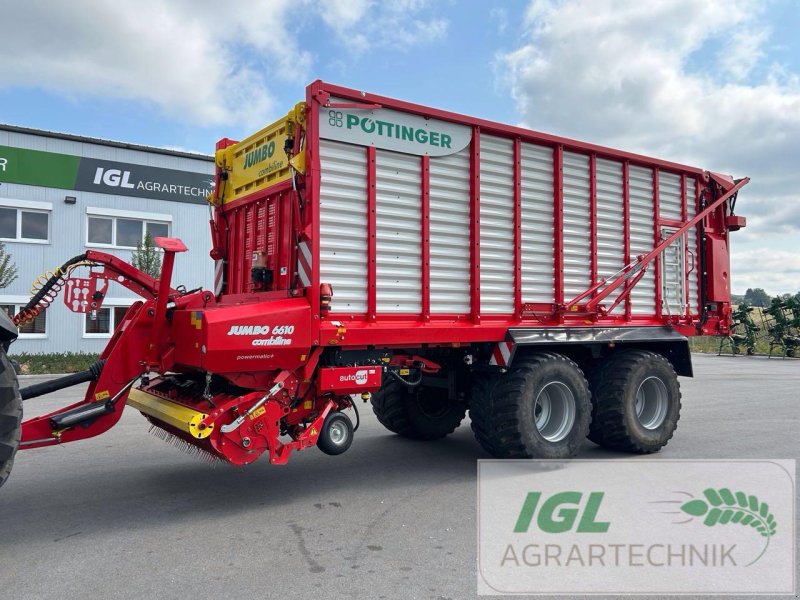 Ladewagen del tipo Pöttinger Jumbo 6610 D Combi, Gebrauchtmaschine en Nabburg (Imagen 1)