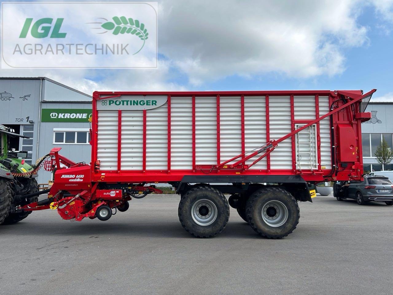 Ladewagen a típus Pöttinger Jumbo 6610 D Combi, Gebrauchtmaschine ekkor: Nabburg (Kép 2)