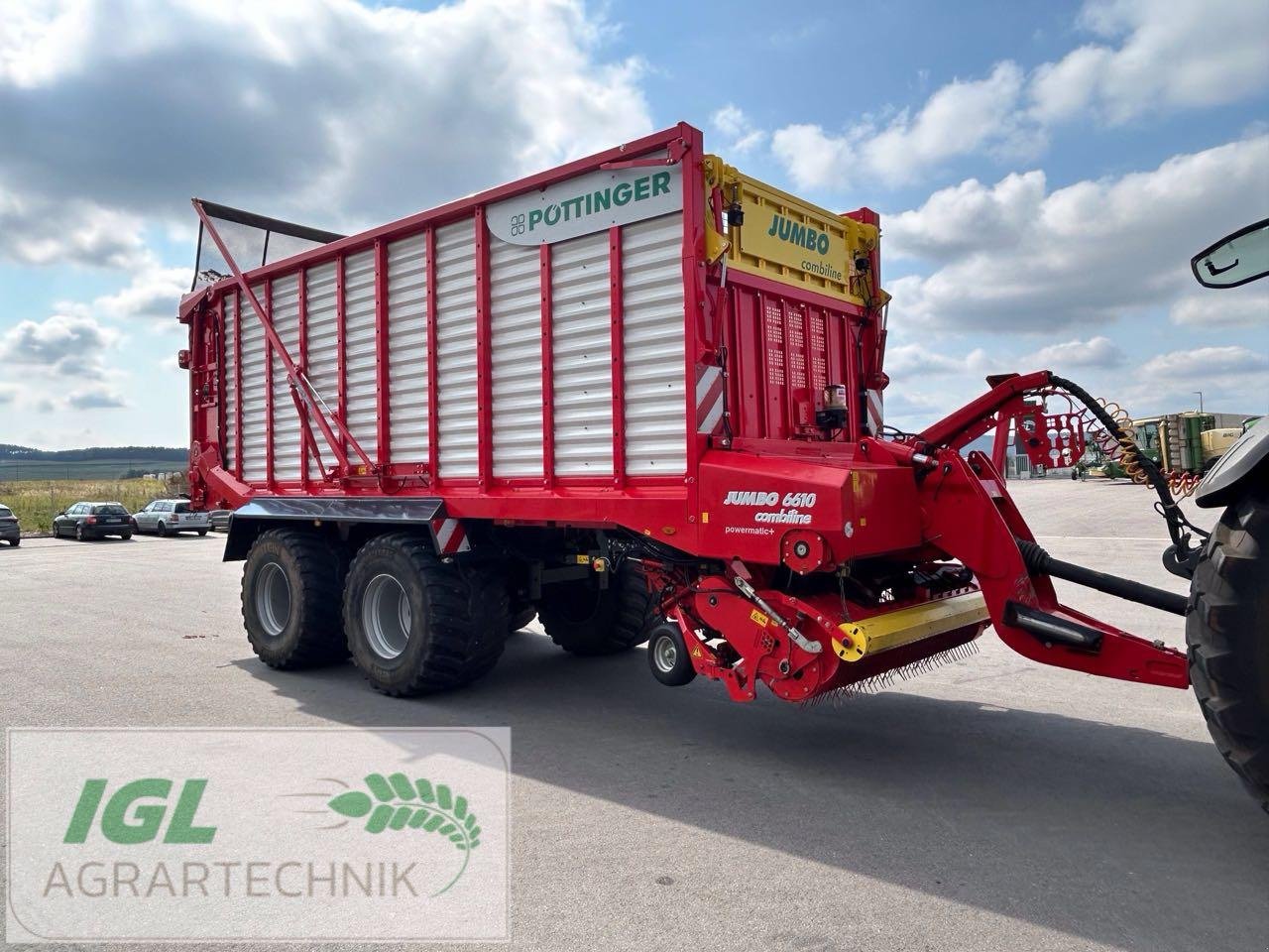 Ladewagen a típus Pöttinger Jumbo 6610 D Combi, Gebrauchtmaschine ekkor: Nabburg (Kép 14)