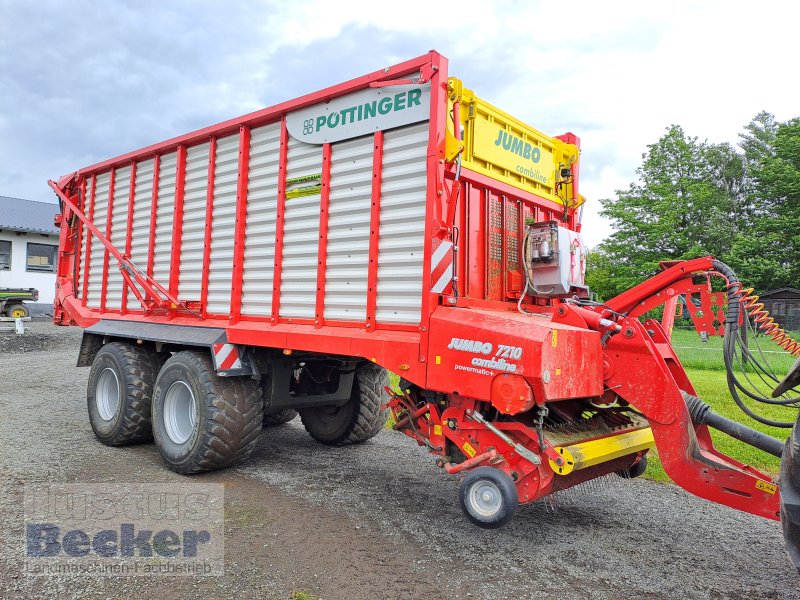 Ladewagen del tipo Pöttinger Jumbo 7210 D Combiline, Gebrauchtmaschine In Weimar-Niederwalgern (Immagine 1)