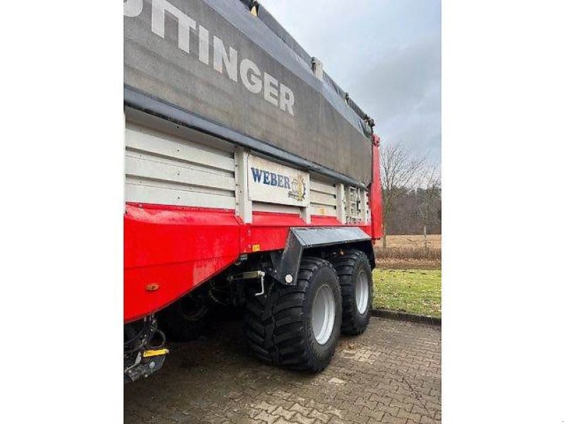 Ladewagen a típus Pöttinger Jumbo 7380 DB neuwertig nur 30 Stunden auf dem Rotor, Gebrauchtmaschine ekkor: Bellenberg (Kép 4)