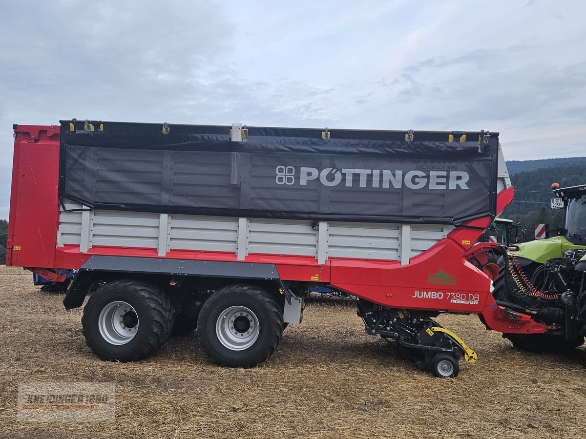 Ladewagen del tipo Pöttinger Jumbo 7380 DB, Gebrauchtmaschine In Altenfelden (Immagine 13)