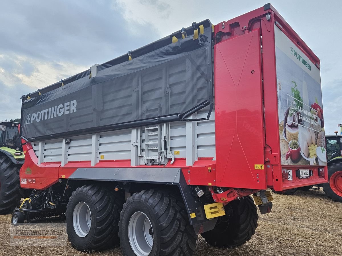 Ladewagen des Typs Pöttinger Jumbo 7380 DB, Gebrauchtmaschine in Altenfelden (Bild 4)