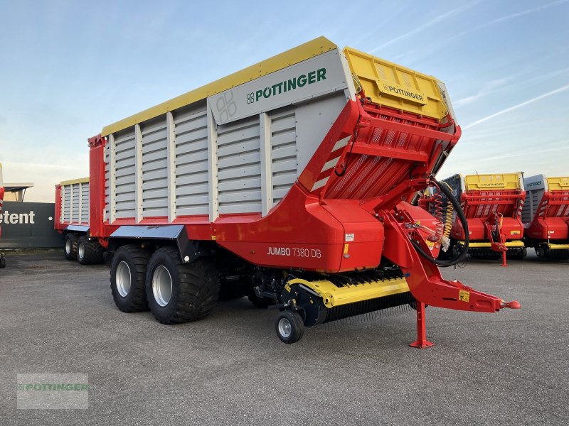 Ladewagen van het type Pöttinger JUMBO 7380 DB, Gebrauchtmaschine in Grieskirchen (Foto 1)