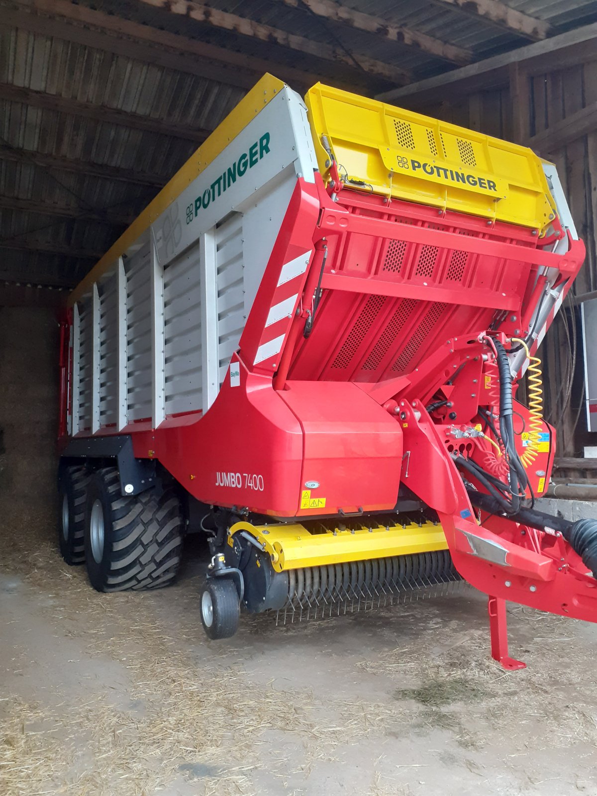 Ladewagen du type Pöttinger Jumbo 7400, Gebrauchtmaschine en Gunzenhausen (Photo 1)