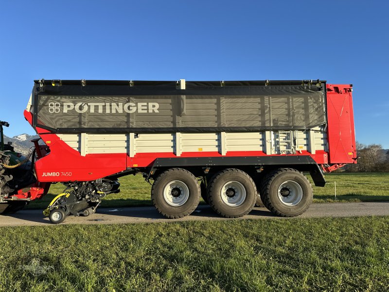 Ladewagen tip Pöttinger Jumbo 7450 DB nur 140 Pickup Stunden!, Gebrauchtmaschine in Rankweil