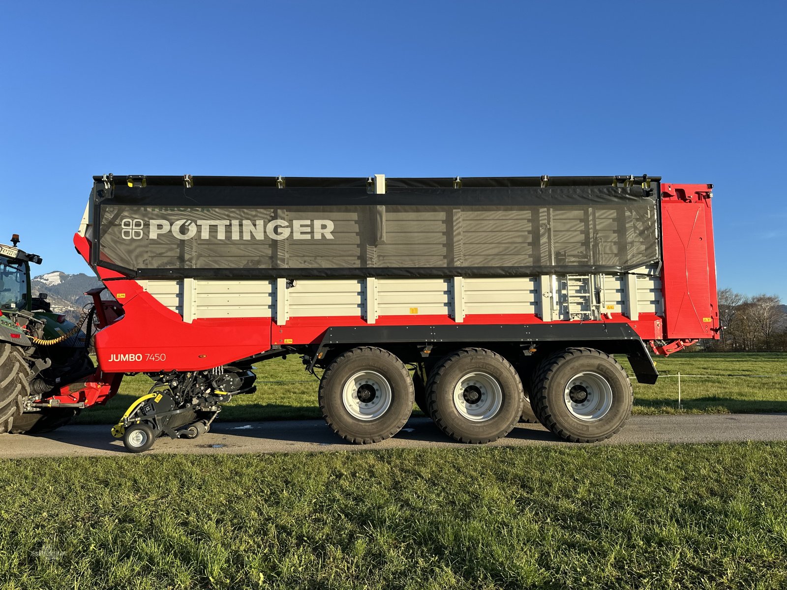 Ladewagen des Typs Pöttinger Jumbo 7450 DB nur 140 Pickup Stunden!, Gebrauchtmaschine in Rankweil (Bild 5)