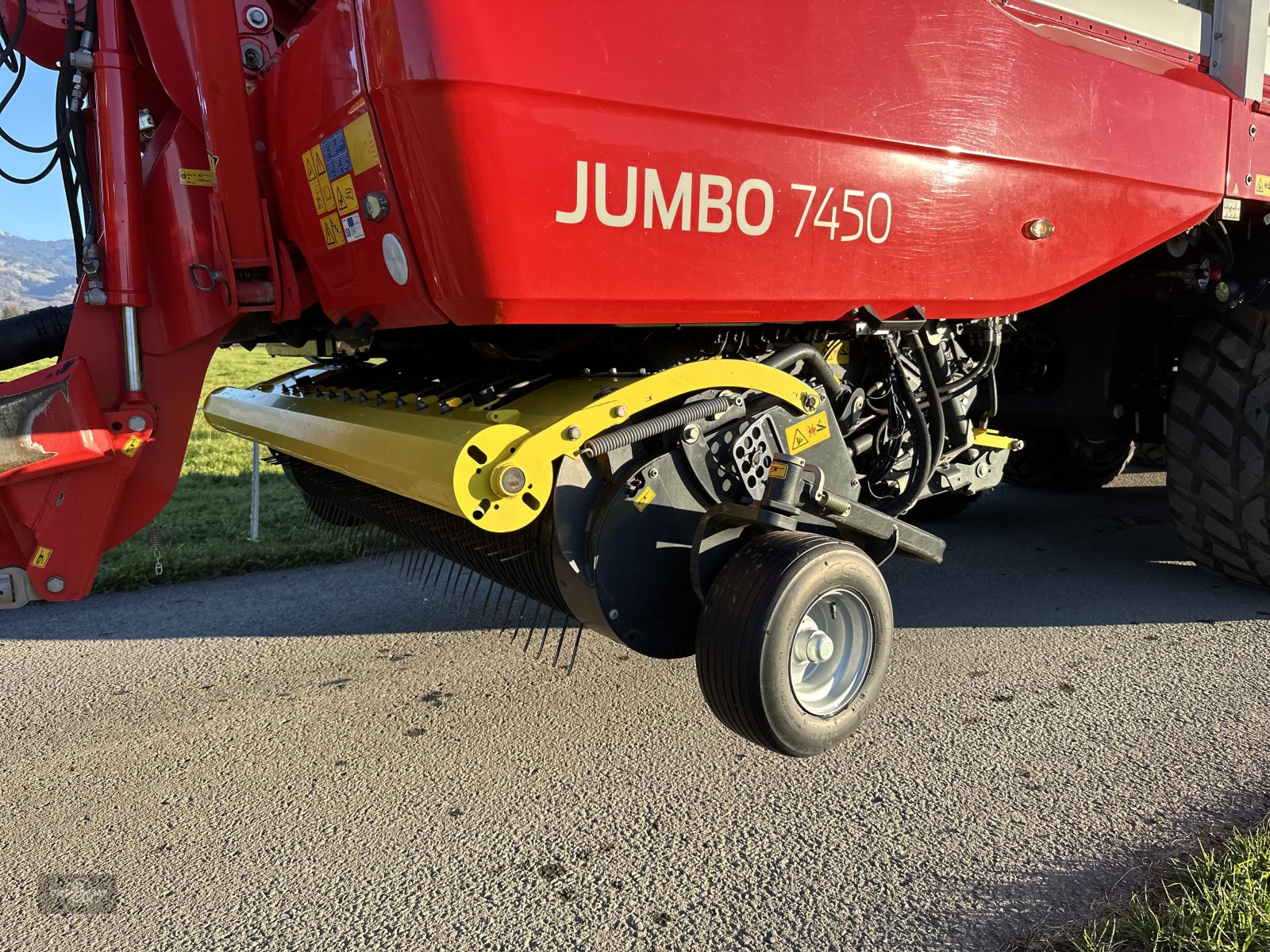 Ladewagen des Typs Pöttinger Jumbo 7450 DB nur 140 Pickup Stunden!, Gebrauchtmaschine in Rankweil (Bild 21)