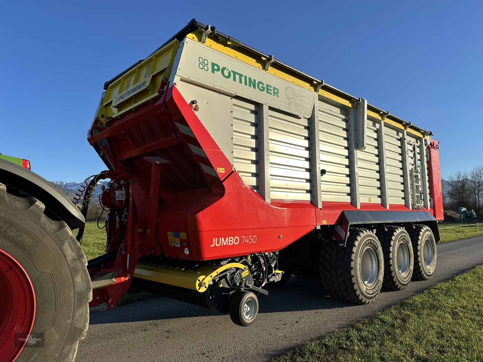 Ladewagen des Typs Pöttinger Jumbo 7450 DB nur 140 Pickup Stunden!, Gebrauchtmaschine in Rankweil (Bild 22)