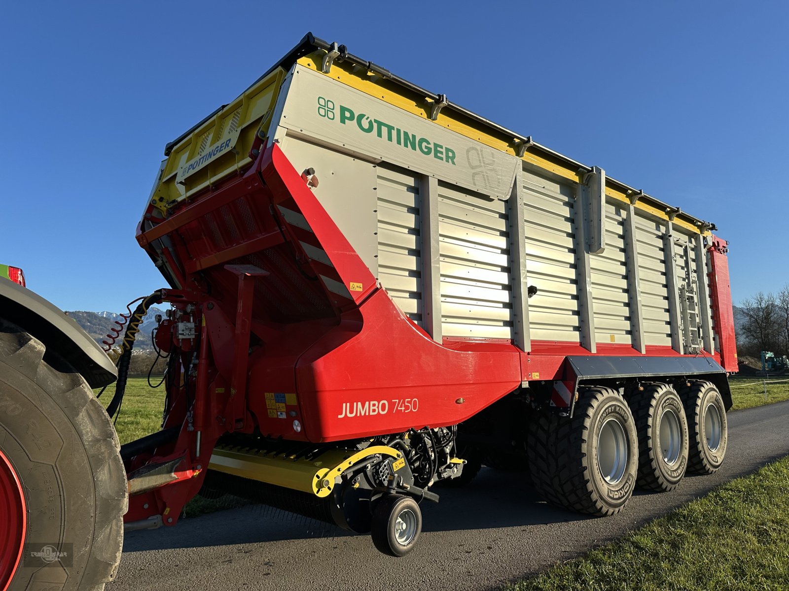 Ladewagen des Typs Pöttinger Jumbo 7450 DB nur 140 Pickup Stunden!, Gebrauchtmaschine in Rankweil (Bild 23)