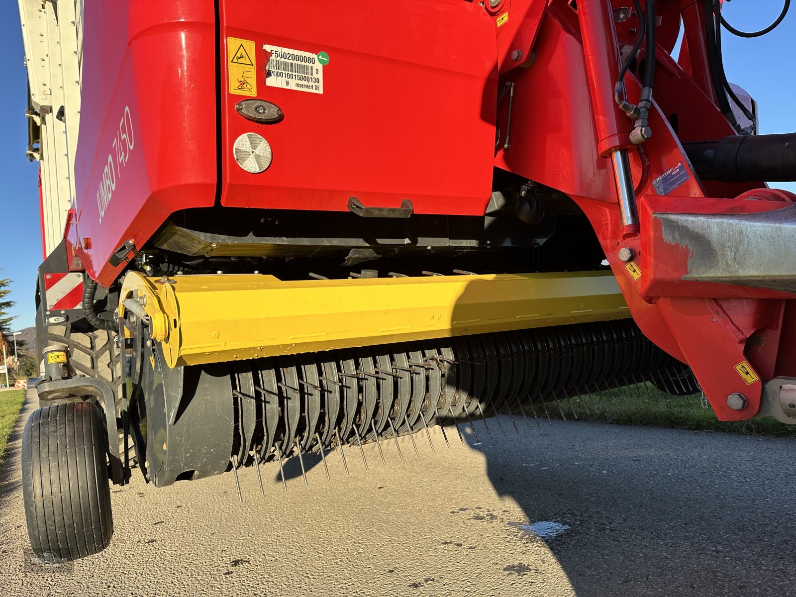 Ladewagen des Typs Pöttinger Jumbo 7450 DB nur 140 Pickup Stunden!, Gebrauchtmaschine in Rankweil (Bild 24)