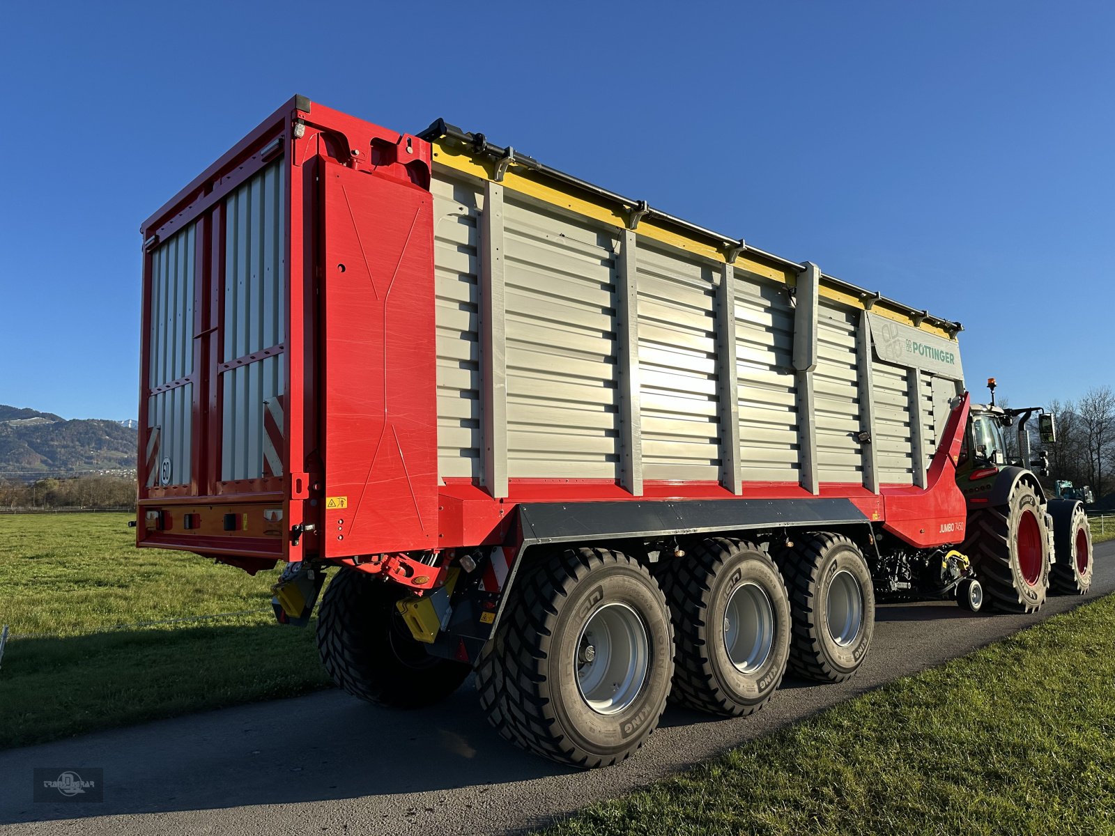 Ladewagen des Typs Pöttinger Jumbo 7450 DB nur 140 Pickup Stunden!, Gebrauchtmaschine in Rankweil (Bild 26)