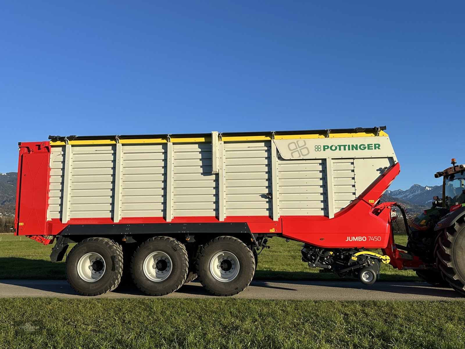 Ladewagen des Typs Pöttinger Jumbo 7450 DB nur 140 Pickup Stunden!, Gebrauchtmaschine in Rankweil (Bild 29)