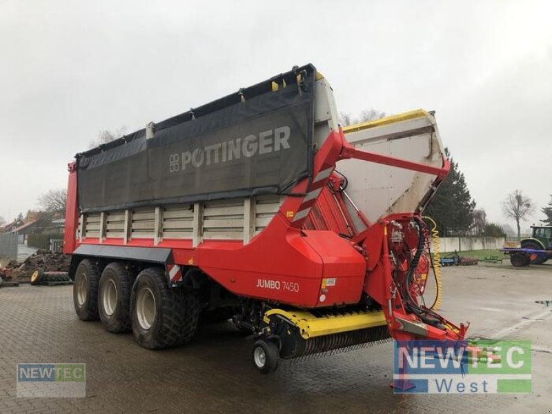 Ladewagen del tipo Pöttinger JUMBO 7450 DB, Gebrauchtmaschine en Coppenbrügge (Imagen 2)