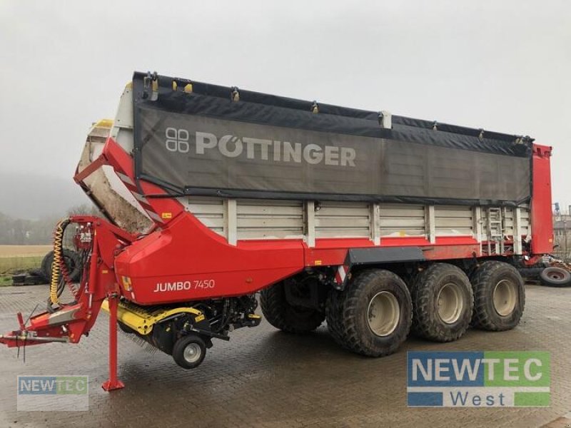 Ladewagen a típus Pöttinger JUMBO 7450 DB, Gebrauchtmaschine ekkor: Coppenbrügge (Kép 1)