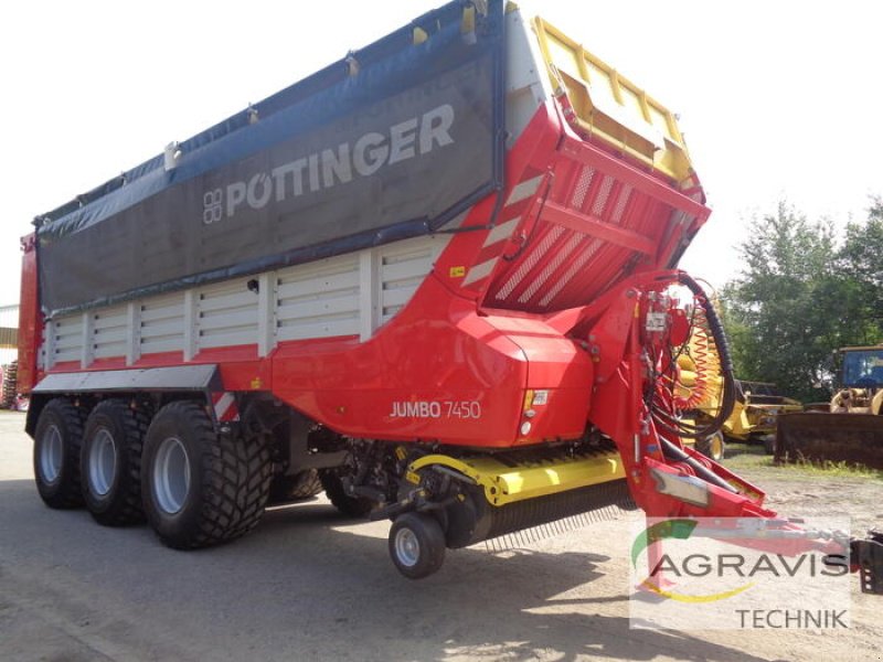 Ladewagen des Typs Pöttinger JUMBO 7450 DB, Gebrauchtmaschine in Nartum (Bild 20)