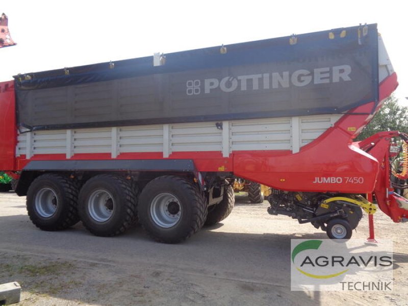 Ladewagen van het type Pöttinger JUMBO 7450 DB, Gebrauchtmaschine in Nartum (Foto 19)