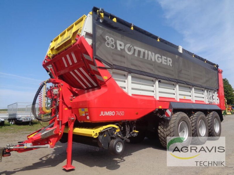 Ladewagen del tipo Pöttinger JUMBO 7450 DB, Gebrauchtmaschine en Nartum (Imagen 1)