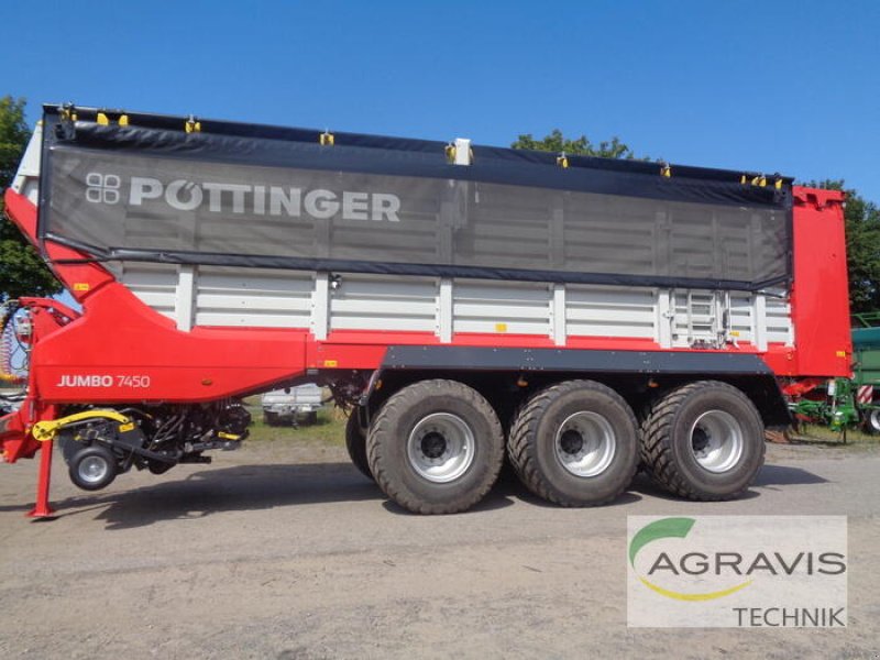 Ladewagen van het type Pöttinger JUMBO 7450 DB, Gebrauchtmaschine in Nartum (Foto 11)