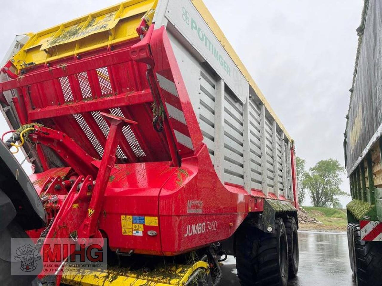 Ladewagen del tipo Pöttinger JUMBO 7450 DB, Gebrauchtmaschine en Dummerstorf OT Petschow (Imagen 2)