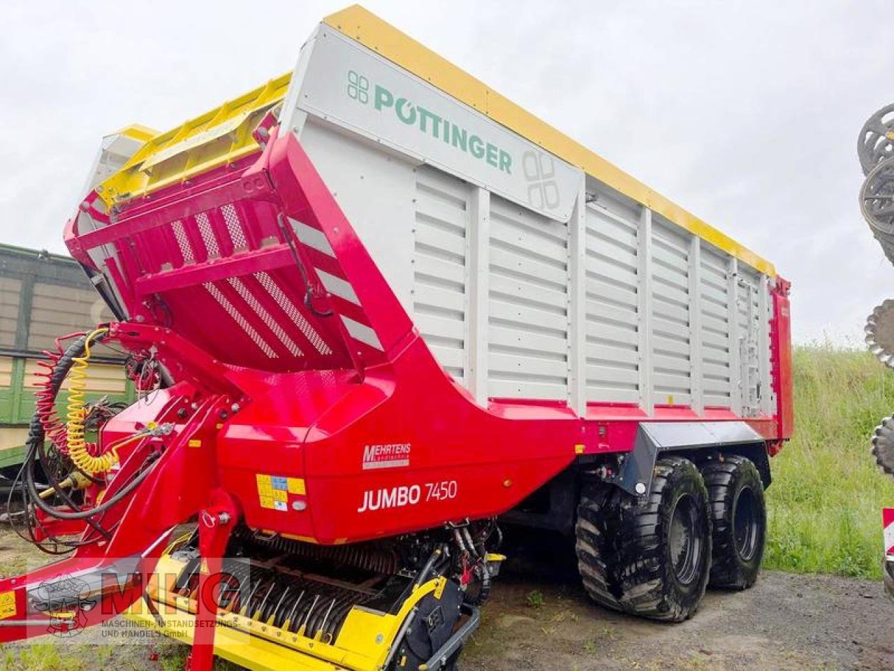 Ladewagen van het type Pöttinger JUMBO 7450 DB, Gebrauchtmaschine in Dummerstorf OT Petschow (Foto 1)