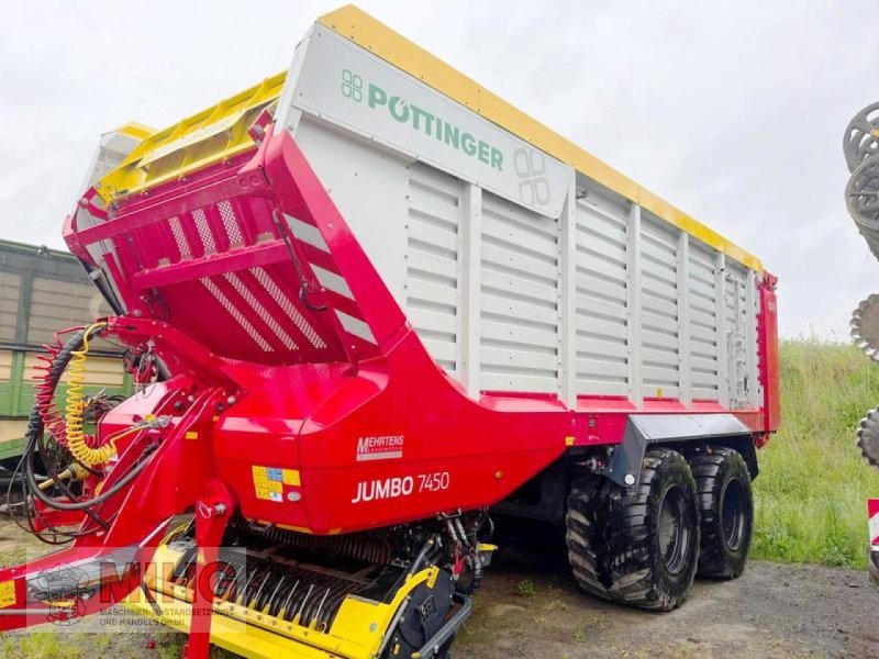 Ladewagen of the type Pöttinger JUMBO 7450 DB, Gebrauchtmaschine in Dummerstorf OT Petschow (Picture 1)