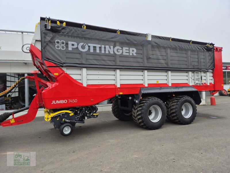 Ladewagen tip Pöttinger Jumbo 7450 DB, Gebrauchtmaschine in Steiningen b. Daun (Poză 1)