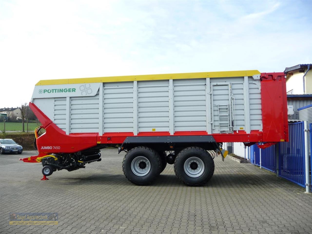 Ladewagen del tipo Pöttinger Jumbo 7450 DB, Neumaschine en Rhaunen (Imagen 4)