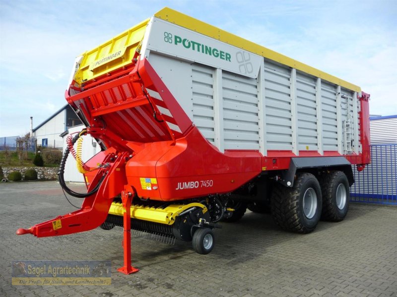 Ladewagen του τύπου Pöttinger Jumbo 7450 DB, Neumaschine σε Rhaunen (Φωτογραφία 1)