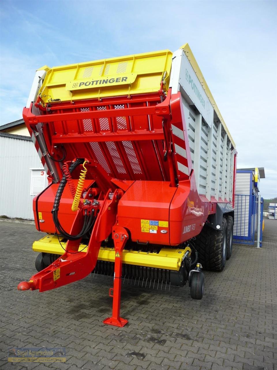 Ladewagen tip Pöttinger Jumbo 7450 DB, Neumaschine in Rhaunen (Poză 5)