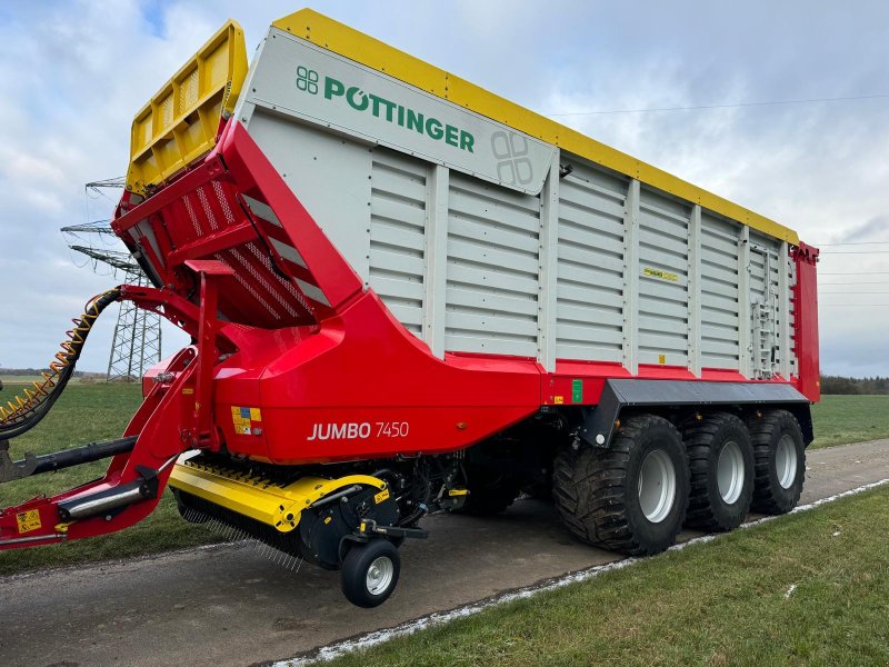 Ladewagen a típus Pöttinger Jumbo 7450, Gebrauchtmaschine ekkor: Petersberg (Kép 1)