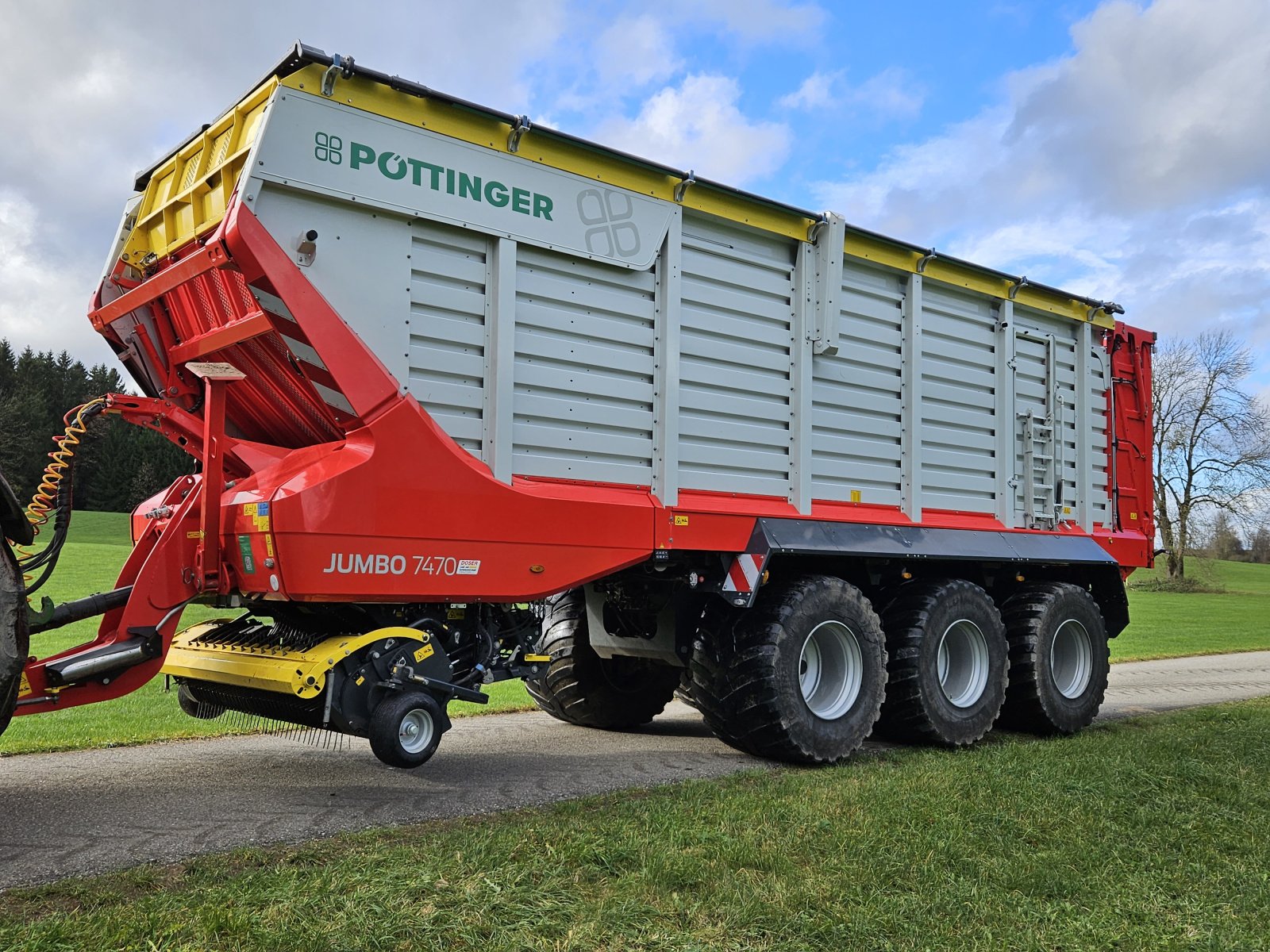 Ladewagen tip Pöttinger Jumbo 747, Gebrauchtmaschine in Bad Wurzach (Poză 1)