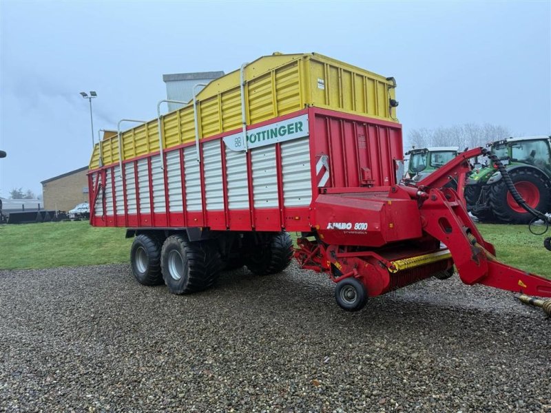 Ladewagen of the type Pöttinger Jumbo 8010 Særdeles pæn og velholdt, Gebrauchtmaschine in Rødekro