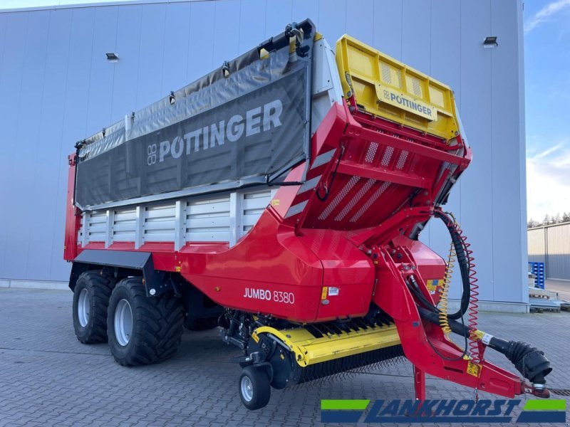 Ladewagen van het type Pöttinger Jumbo 8380 DB 25mm Schnittlänge, Gebrauchtmaschine in Emsbüren (Foto 1)