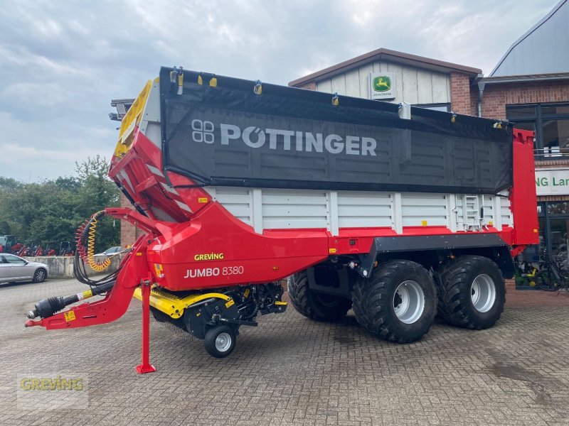 Ladewagen van het type Pöttinger Jumbo 8380, Gebrauchtmaschine in Ahaus (Foto 1)