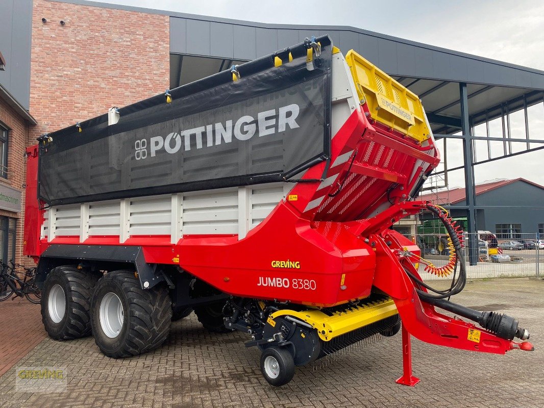 Ladewagen des Typs Pöttinger Jumbo 8380, Gebrauchtmaschine in Ahaus (Bild 3)