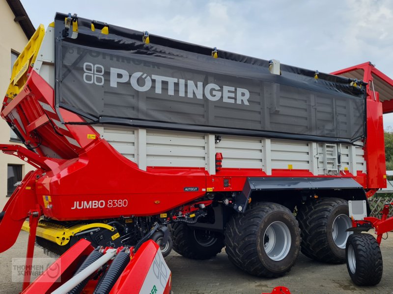 Ladewagen van het type Pöttinger Jumbo 8380, Neumaschine in Crombach/St.Vith (Foto 1)